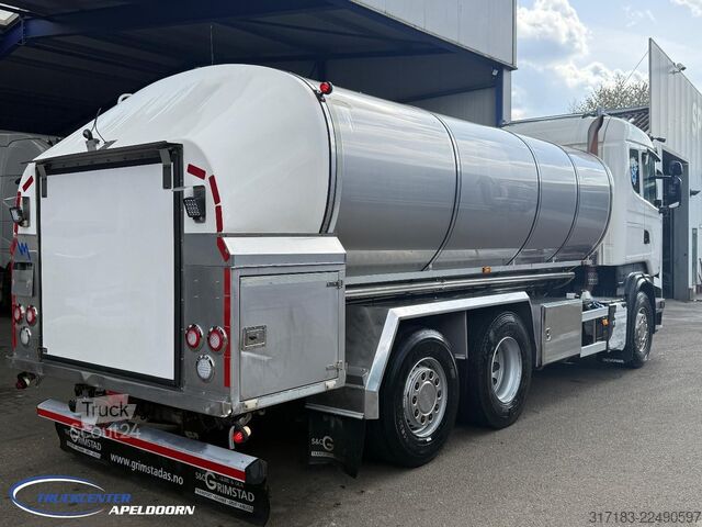 Tankowiec Scania R490 RVS tank, Euro 6, Stuuras, Retarder, 15000...
