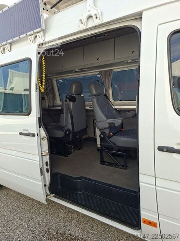 Kastenwagen hoch MERCEDES-BENZ 416 CDI Sprinter Lautsprecherkraftwagen Aggregat