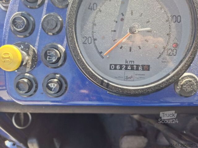 Camión volquete trilateral MERCEDES-BENZ LAK 1113 B 4x4 Allrad Hauber Meiller Kipper AHK