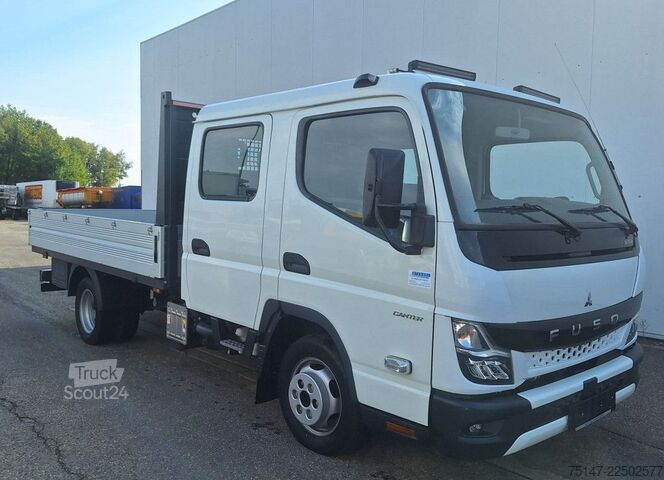 Furgoneta pick-up FUSO CANTER 3C15 DOKA 6-Sitzer Klima 2 x AHK