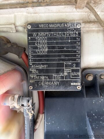 Standardni tegljač IVECO STRALIS 450 SATTELZUGMASCHINE*2012*EURO5 EEV*