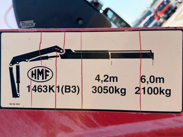 Kanca kasalı yük kamyonu (roll-off) RENAULT KERAX 370 DCI * ABROLLKIPPER 4,85 m * KRAN * 6x4