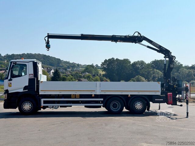 Kuorma-autoon asennettu nosturi RENAULT T 380 * FASSI F120B.2.22 + FUNK * TOPZUSTAND !