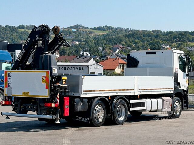 Kuorma-autoon asennettu nosturi RENAULT T 380 * FASSI F120B.2.22 + FUNK * TOPZUSTAND !