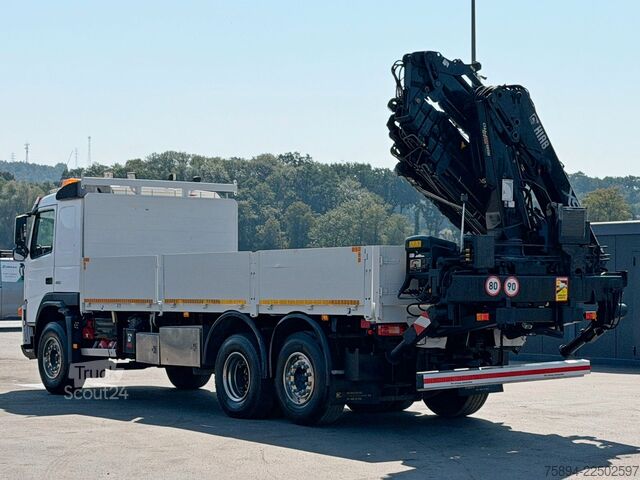Kuorma-autoon asennettu nosturi VOLVO FM 460 * HIAB 166 E-5 HIPRO + JIB 43X + FUNK