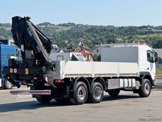 Kuorma-autoon asennettu nosturi VOLVO FM 460 * HIAB 166 E-5 HIPRO + JIB 43X + FUNK