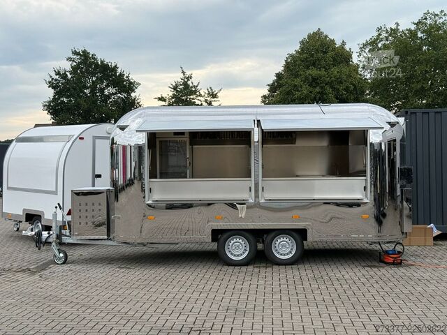 Verkoopaanhanger ESSELMANN Delistar Foodtruck 5000 ähn. Airstream