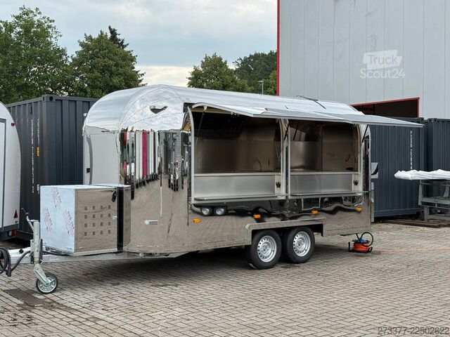 Verkoopaanhanger ESSELMANN Delistar Foodtruck 5000 ähn. Airstream