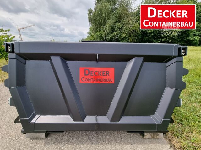 Container Decker Containerbau Abrollcontainer Halfpipe, Länge 6500mm,