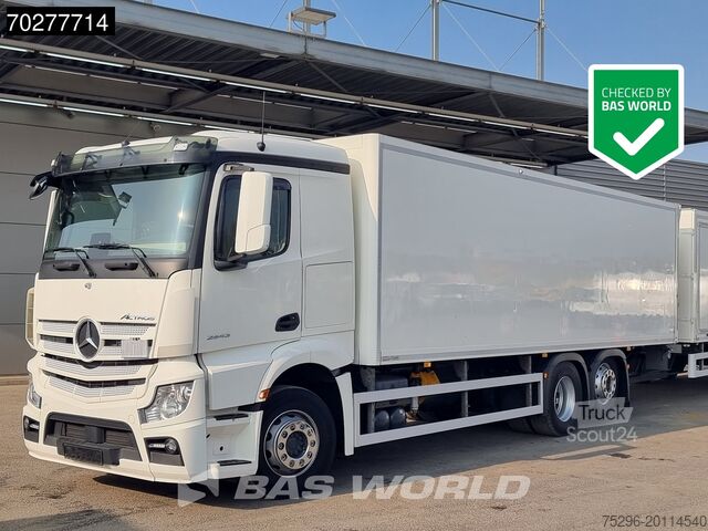Box body Mercedes Actros 2543 6X2 Retarder Lift+Lenkachse Navi Au...