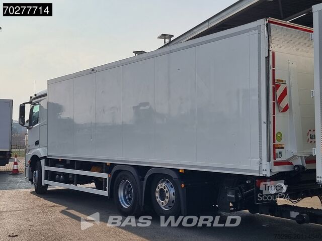 Box body Mercedes Actros 2543 6X2 Retarder Lift+Lenkachse Navi Au...