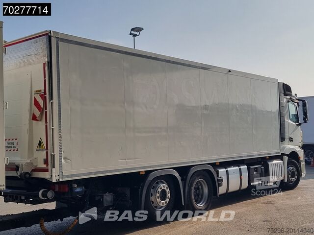 Box body Mercedes Actros 2543 6X2 Retarder Lift+Lenkachse Navi Au...