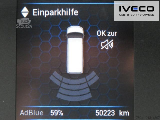 Yüksek tavanlı panelvan IVECO Daily 35S16V Klima, PDC, Radstand 3520mm