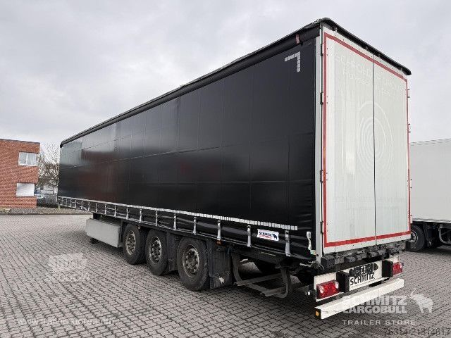 Atvira puspriekabė su tentu Schmitz Cargobull Curtainsider Coil Getränke