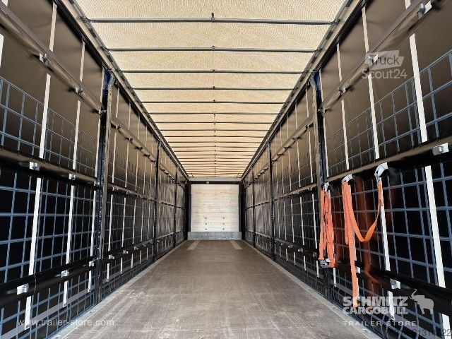 Atvira puspriekabė su tentu Schmitz Cargobull Curtainsider Standard Getränke