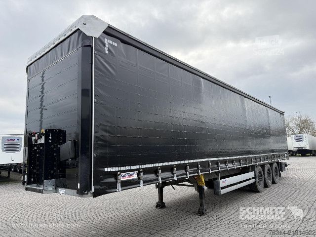 Atvira puspriekabė su tentu Schmitz Cargobull Curtainsider Standard Getränke