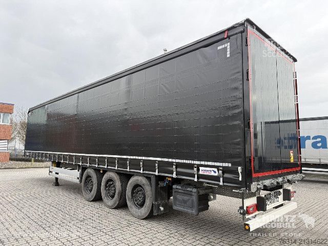 Atvira puspriekabė su tentu Schmitz Cargobull Curtainsider Standard Getränke