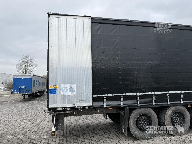 Atvira puspriekabė su tentu Schmitz Cargobull Curtainsider Standard Getränke