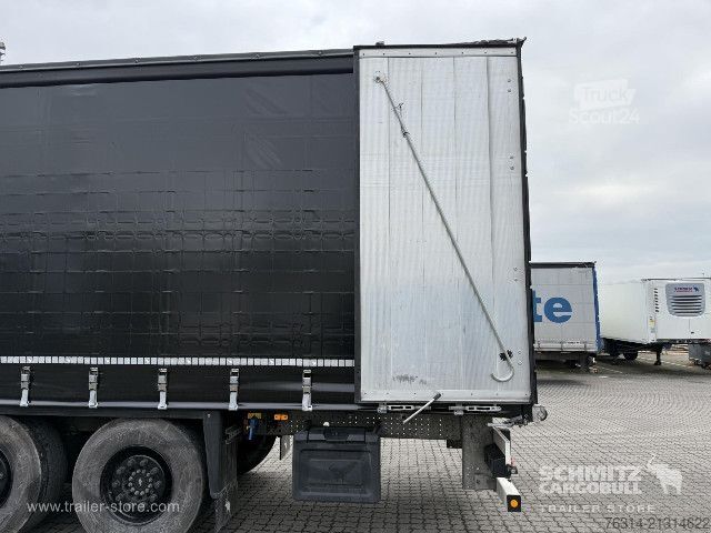 Atvira puspriekabė su tentu Schmitz Cargobull Curtainsider Standard Getränke