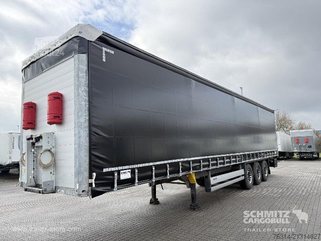 Atvira puspriekabė su tentu Schmitz Cargobull Curtainsider Standard Getränke