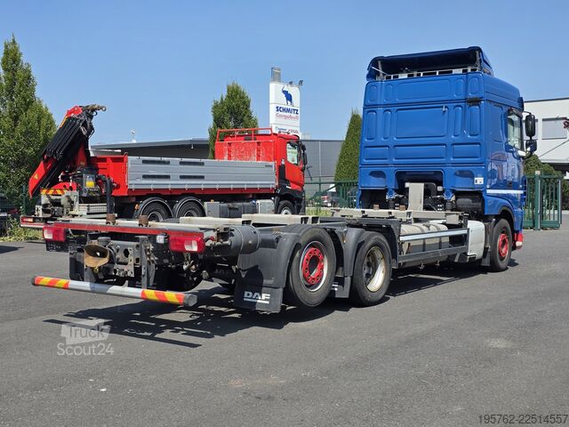 сменяемо шаси DAF XF 480 Space Cab 6x2 Lift axe Wechselbrü
