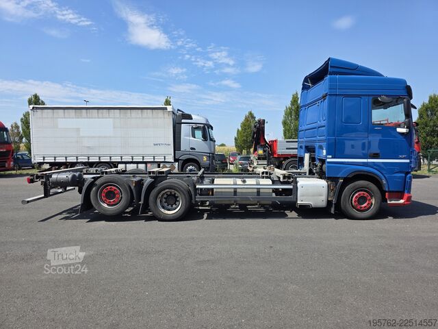 сменяемо шаси DAF XF 480 Space Cab 6x2 Lift axe Wechselbrü