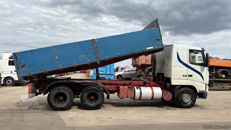 Tipper cu 3 fețe Volvo FH 12.460 (LAMES / STEEL SUSPENSION / 6X4 / 2 P...