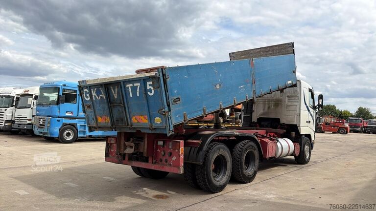 Tipper cu 3 fețe Volvo FH 12.460 (LAMES / STEEL SUSPENSION / 6X4 / 2 P...
