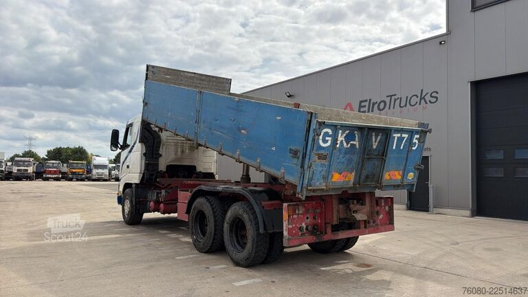 Tipper cu 3 fețe Volvo FH 12.460 (LAMES / STEEL SUSPENSION / 6X4 / 2 P...
