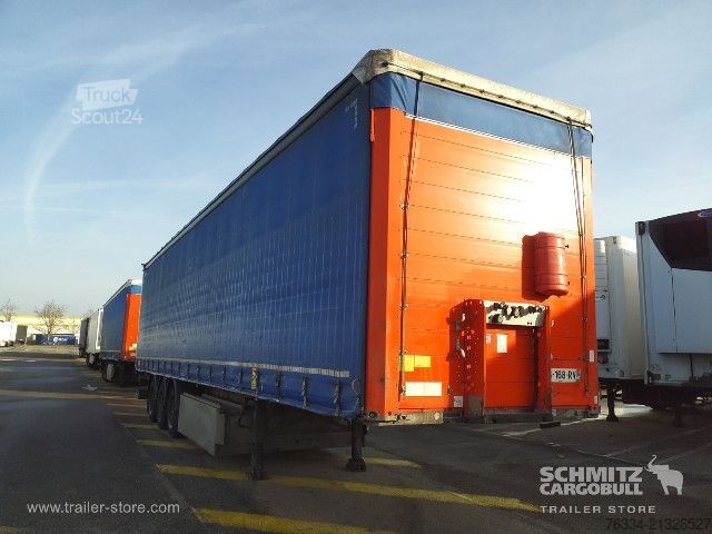 Atvira puspriekabė su tentu Schmitz Cargobull Semitrailer Curtainsider Standard