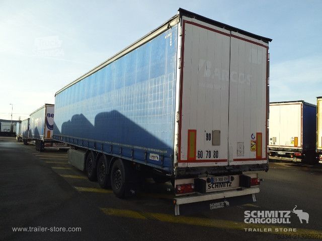 Atvira puspriekabė su tentu Schmitz Cargobull Semitrailer Curtainsider Standard