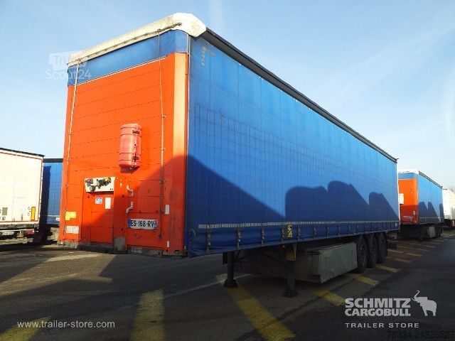 Atvira puspriekabė su tentu Schmitz Cargobull Semitrailer Curtainsider Standard