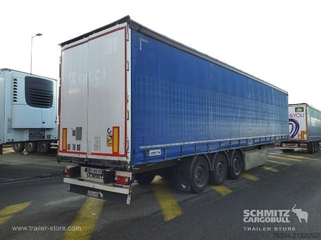 Atvira puspriekabė su tentu Schmitz Cargobull Semitrailer Curtainsider Standard
