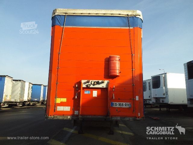 Atvira puspriekabė su tentu Schmitz Cargobull Semitrailer Curtainsider Standard