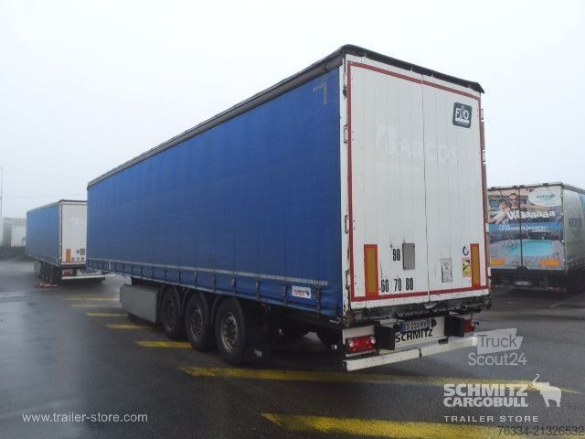 Atvira puspriekabė su tentu Schmitz Cargobull Semitrailer Curtainsider Standard