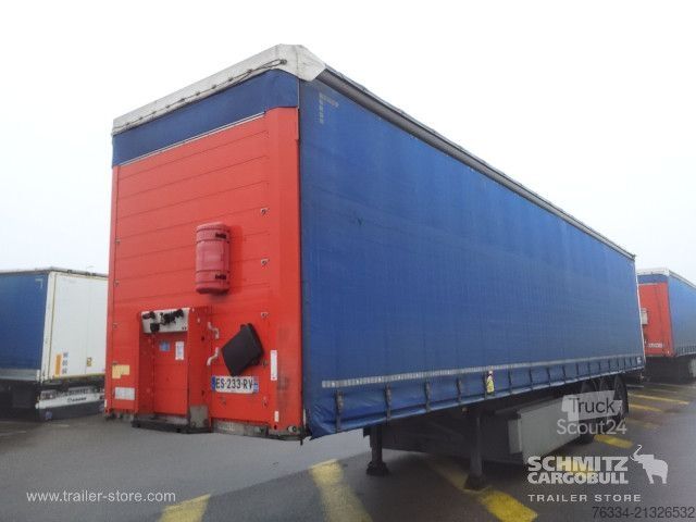Atvira puspriekabė su tentu Schmitz Cargobull Semitrailer Curtainsider Standard