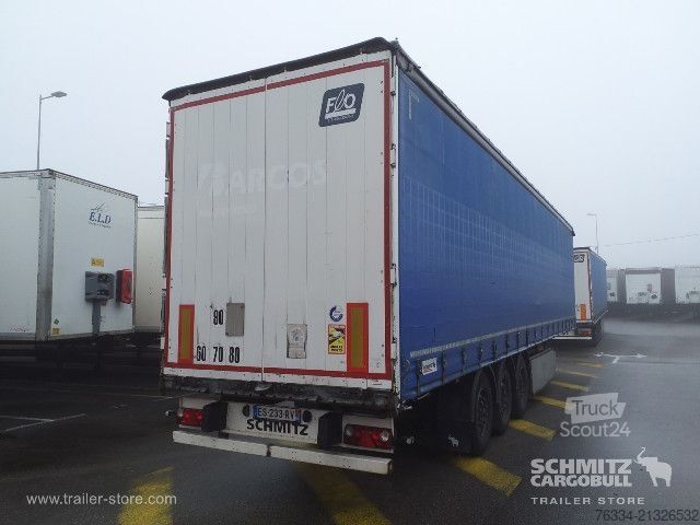 Atvira puspriekabė su tentu Schmitz Cargobull Semitrailer Curtainsider Standard
