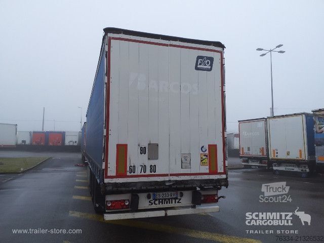 Atvira puspriekabė su tentu Schmitz Cargobull Semitrailer Curtainsider Standard