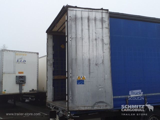 Atvira puspriekabė su tentu Schmitz Cargobull Semitrailer Curtainsider Standard