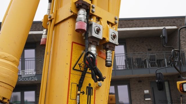 Riteņu ekskavators KOMATSU PW160-8 PW160 Mobilbagger MS10 Zwillingsbereifun