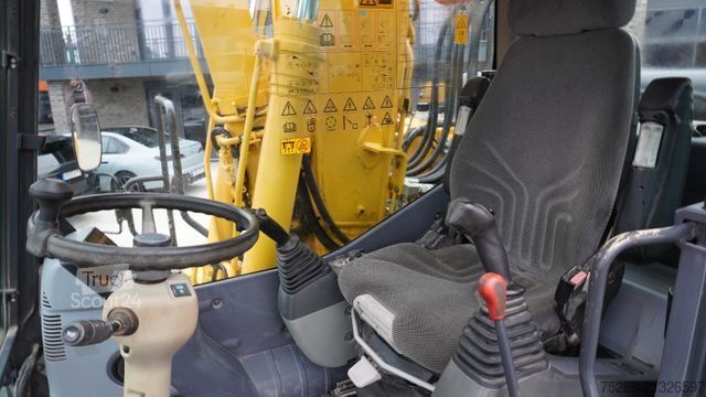 Riteņu ekskavators KOMATSU PW160-8 PW160 Mobilbagger MS10 Zwillingsbereifun