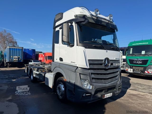 Autocamion cu caroserie interschimbabilă MERCEDES-BENZ Actros2540/6x2/Fahrschule/5-Sitze/NUR*50.000km*