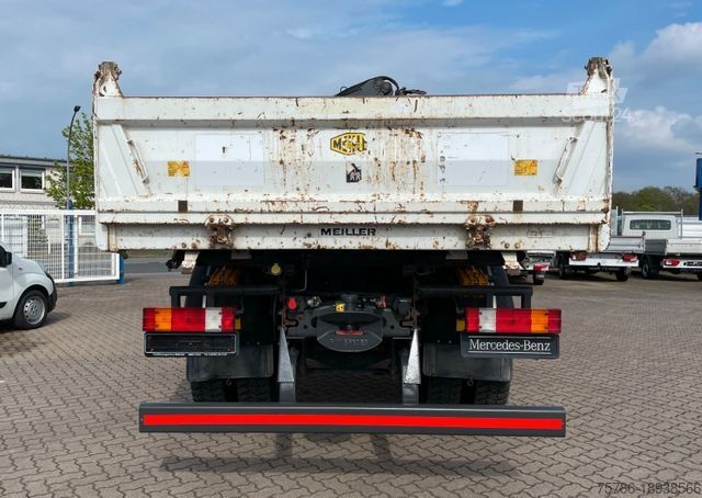 Dreiseitenkipper LKW MERCEDES-BENZ Axor 1833 AK 4x4/ Meiller/ MKG 10m=1t/ Org. 139t