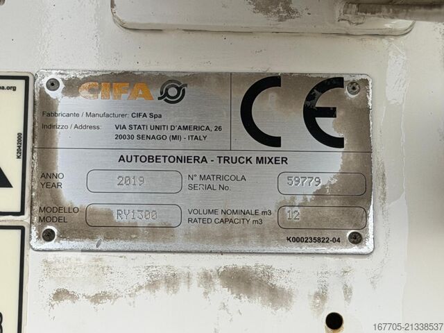 Miešačka betónu na podvozku MAN TGS 41.500