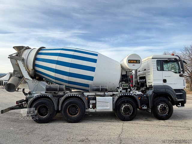 Miešačka betónu na podvozku MAN TGS 41.500