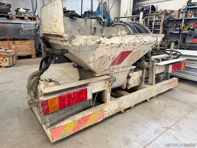 آلة بناء POMPA POLISTIROLO PER BETONIERA POLYSTYRENE PUMP FOR CONCRETE MIXER