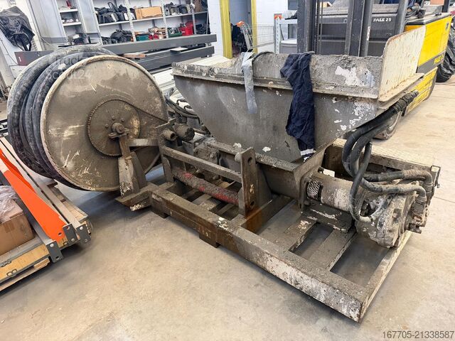 آلة بناء POMPA POLISTIROLO PER BETONIERA POLYSTYRENE PUMP FOR CONCRETE MIXER