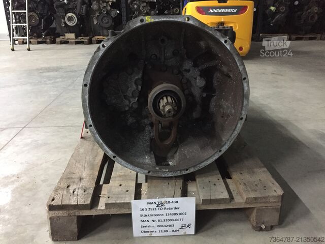 Cap tractor standard MAN Getriebe TGA 18.430, Typ : 16S 2521 TO