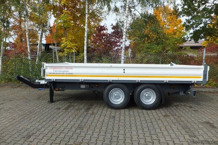 Sklopný přívěs Möslein TTD 13  13 t GG Tandem Kipper-- Neufahrzeug --