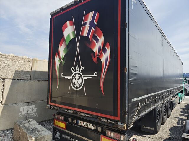 Brandalı açık yarı römork Krone SD